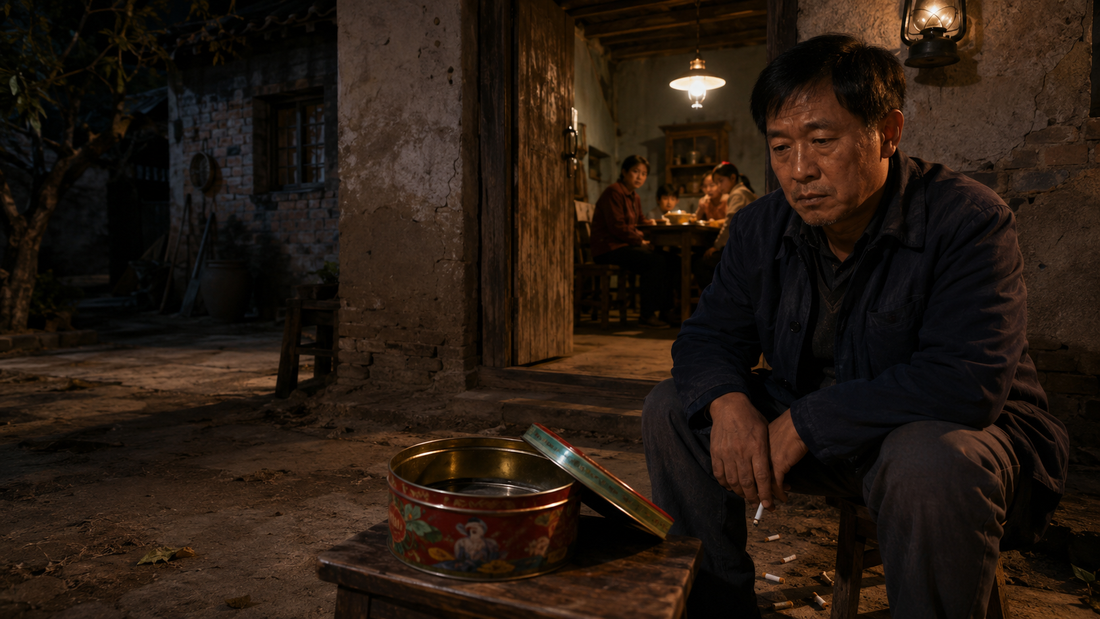 我6岁那年，奶奶把我支开分了月饼，父亲知道后抽了一地烟头，沉重地说：分家吧！