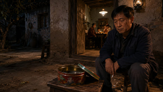 我6岁那年，奶奶把我支开分了月饼，父亲知道后抽了一地烟头，沉重地说：分家吧！